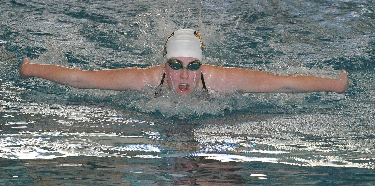 Ellen Silk, Colorado College, Swimmer of the Week (Week Two)