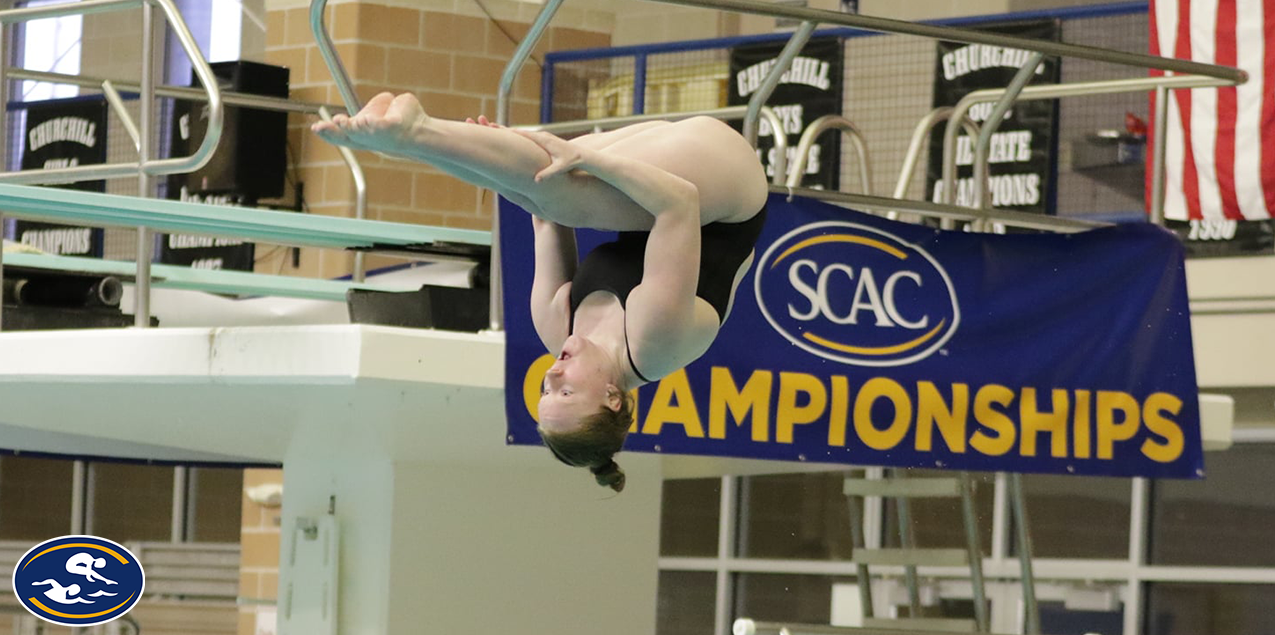 Peyton Classon, Colorado College, Diver of the Week (Week 4)
