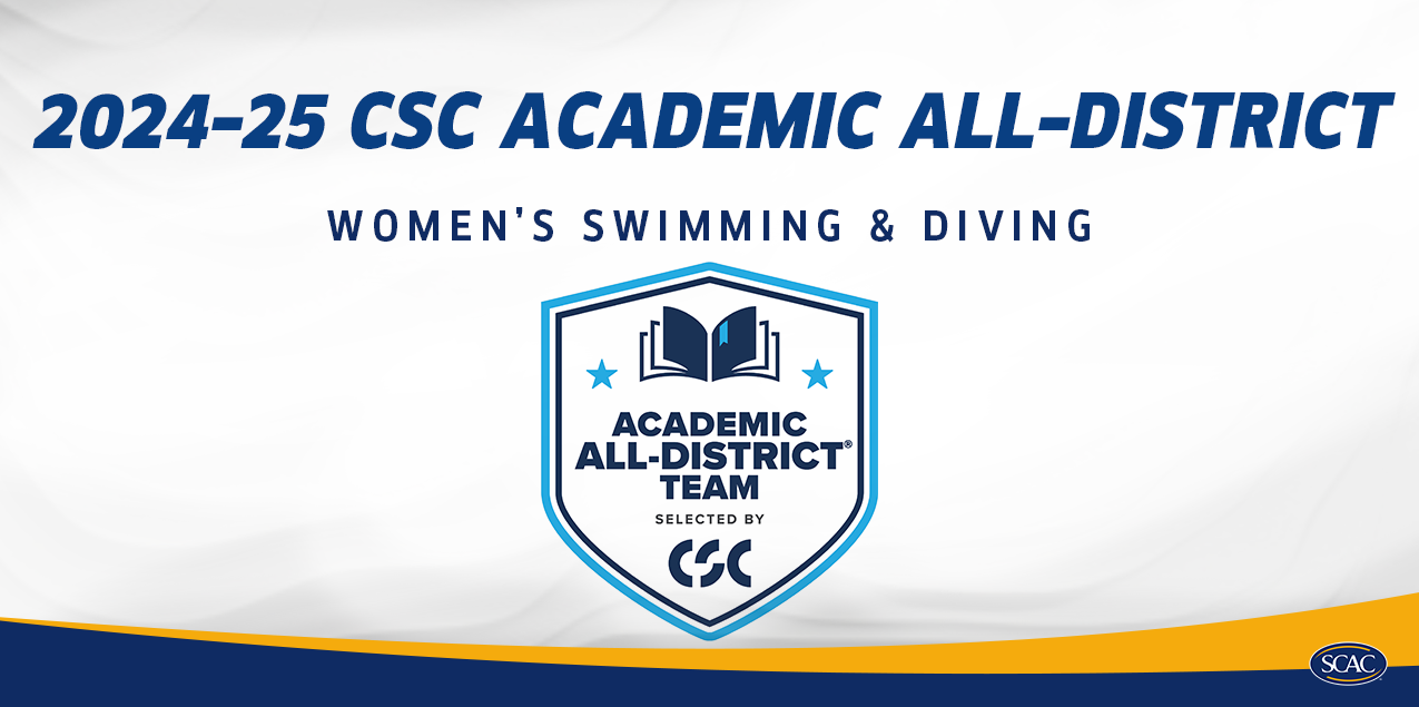 18 Women&rsquo;s Swimmers and Divers Earn CSC Academic All-District&reg; Honors