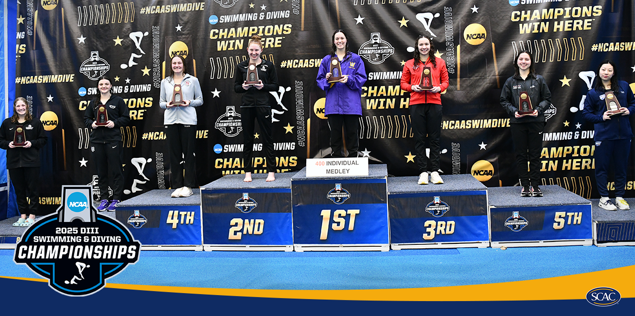 Six All-American Swims Highlight SCAC Performances at NCAA Championships