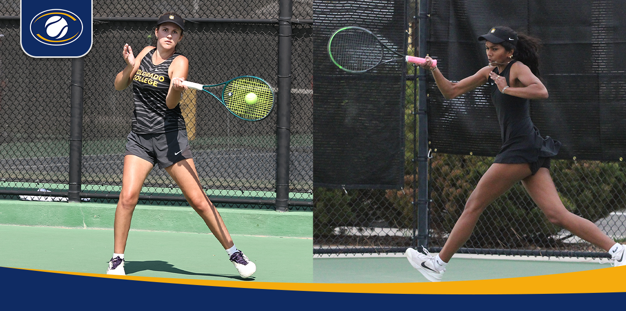 Kala Komanduri / Ally Lowe, Colorado College, Women's Tennis Doubles Team of the Week (Week 6)