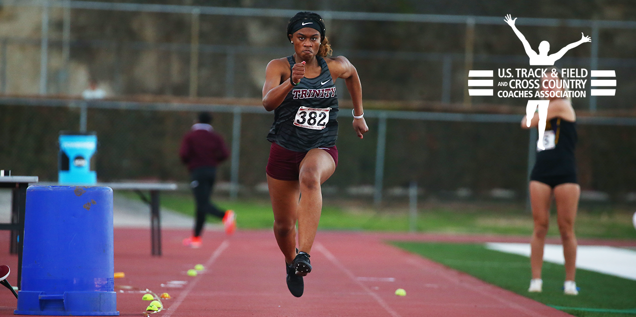 Trinity's Jordyn White Named South Region Women&rsquo;s Field Athlete of the Year