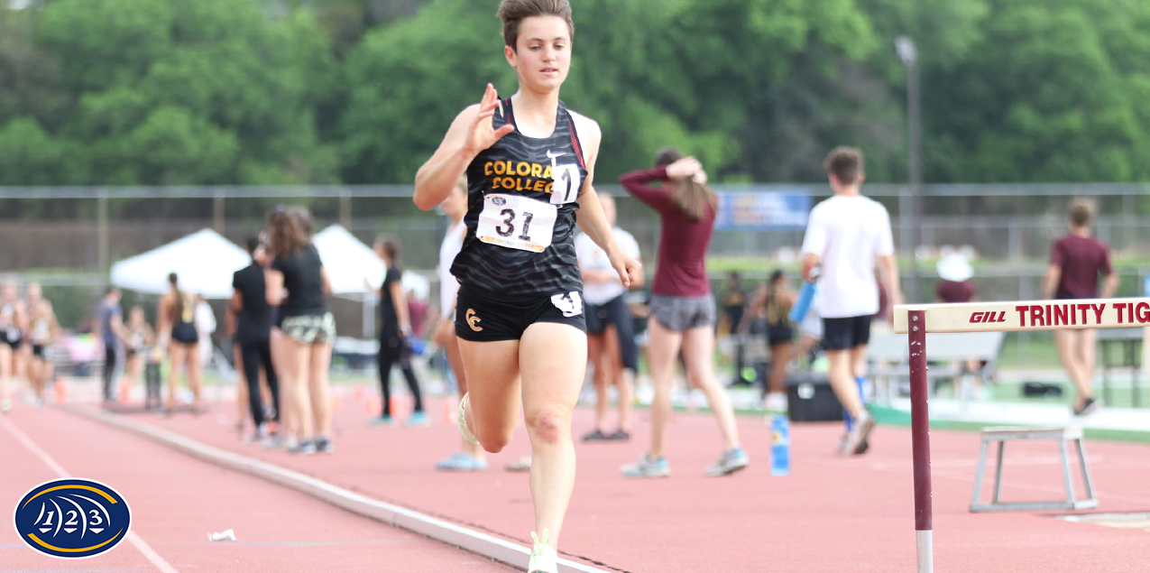 Elliot Singer, Colorado College, Women's Track Athlete of the Week (Week 6)