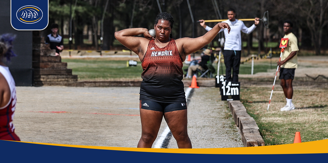 Bronwyn Adams, Hendrix College, Women's Field Athlete of the Week (Week 3)