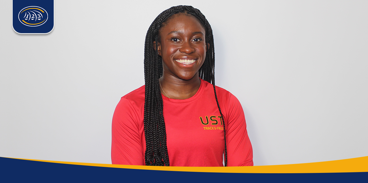 Quadetra Wilburn, University of St. Thomas (Tex.), Women's Track Co-Athlete of the Week (Week 3)