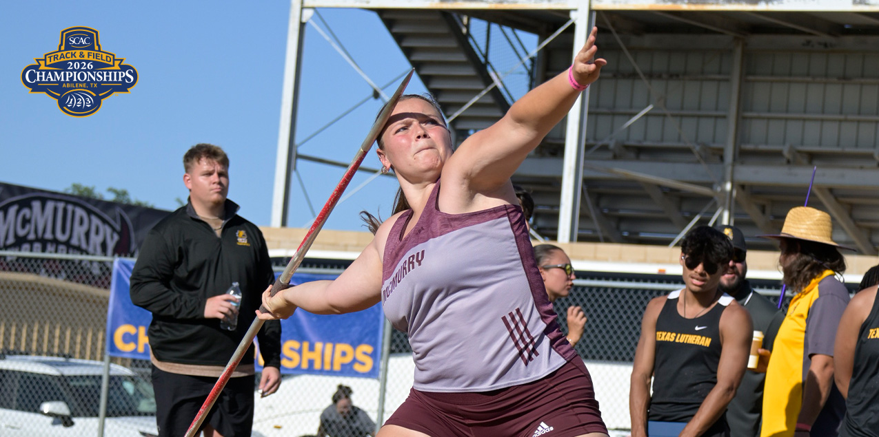 McMurry Gets Off to Fast Start at SCAC Women's Track & Field Championship