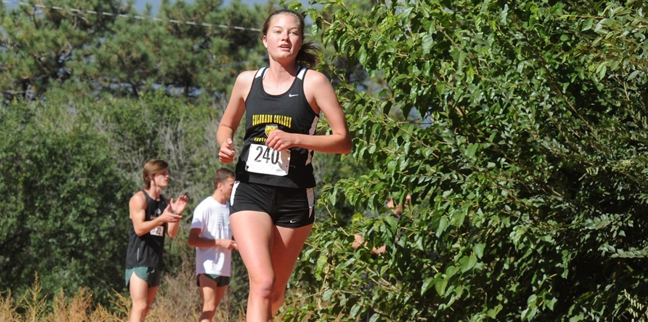 Allysa Warling, Colorado College, Runner of the Week (Week 1)